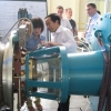 Retesting of bulb turbine model (Chinese turbine producer)