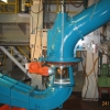 Saxo model turbine installed on high head test rig